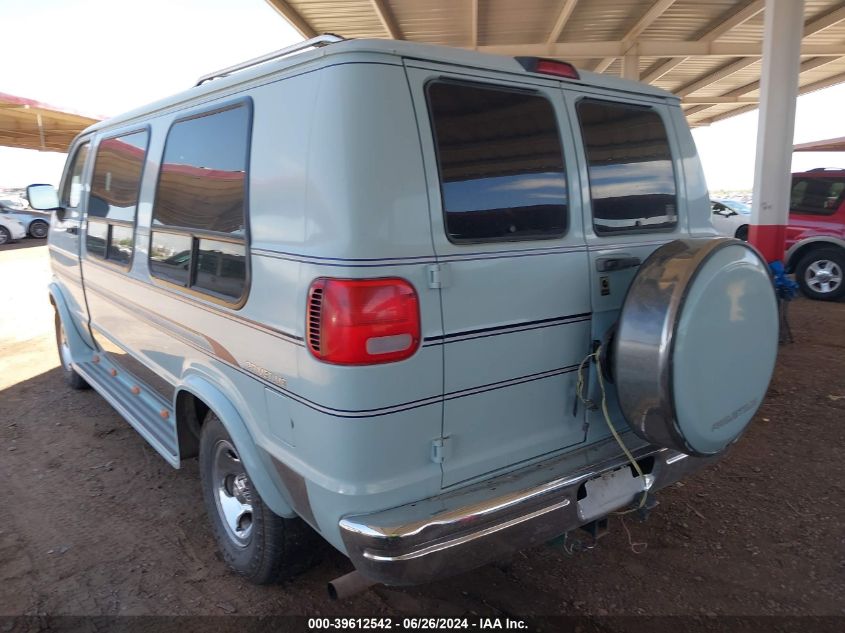 1996 Dodge Ram Van B2500 VIN: 2B6HB21Z8TK110839 Lot: 39612542