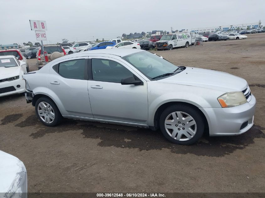 2011 Dodge Avenger Express VIN: 1B3BD4FB3BN590795 Lot: 39612548