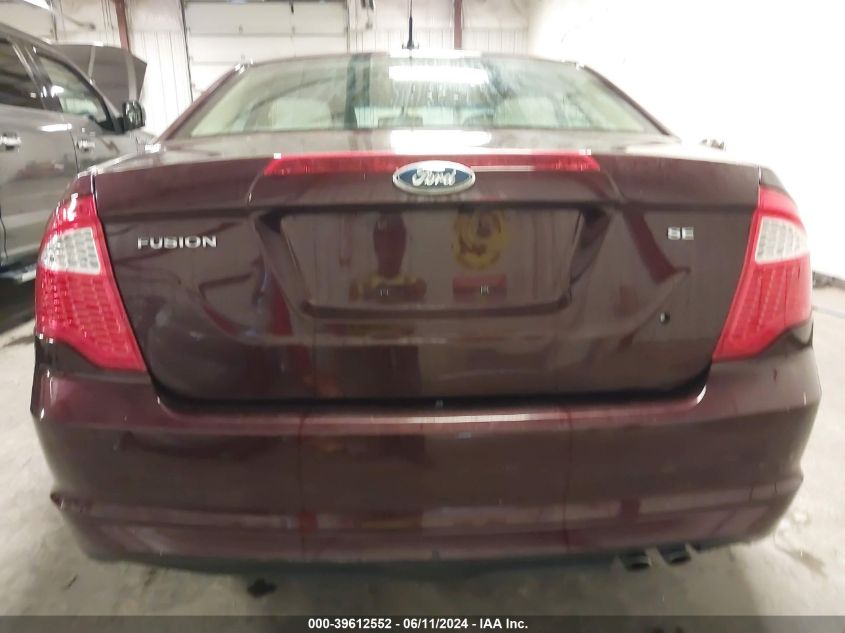 2012 Ford Fusion Se VIN: 3FAHP0HA1CR339114 Lot: 39612552