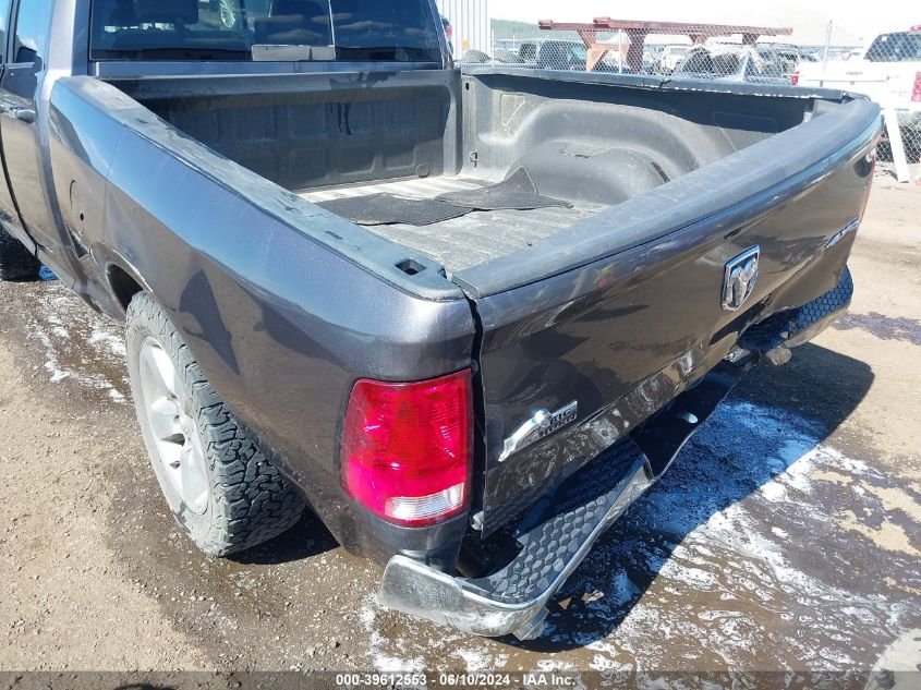 VIN 1C6RR7GM3JS230739 2018 RAM 1500 BIG HORN QUAD CAB 4X4 "64" BOX