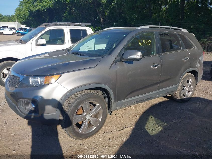 2013 Kia Sorento Ex VIN: 5XYKU4A60DG395577 Lot: 39612560