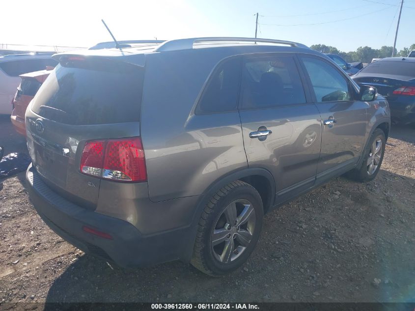 2013 Kia Sorento Ex VIN: 5XYKU4A60DG395577 Lot: 39612560