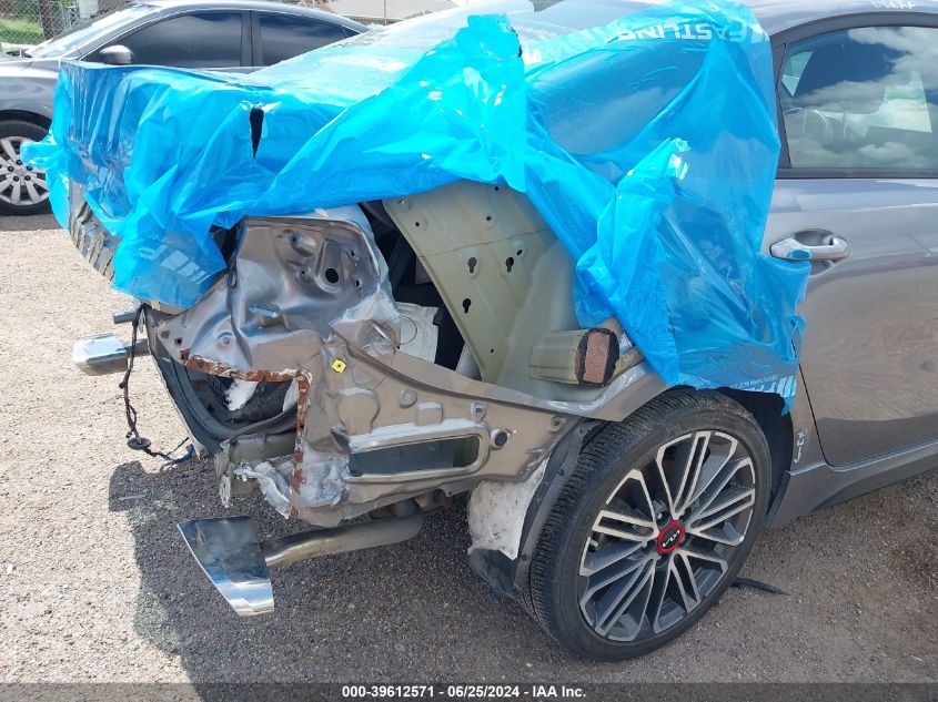 2022 Kia Forte Gt VIN: 3KPF44AC2NE487716 Lot: 39612571