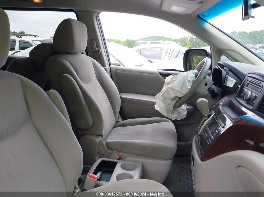2012 Nissan Quest S VIN: JN8AE2KP2C9037650 Lot: 39612572
