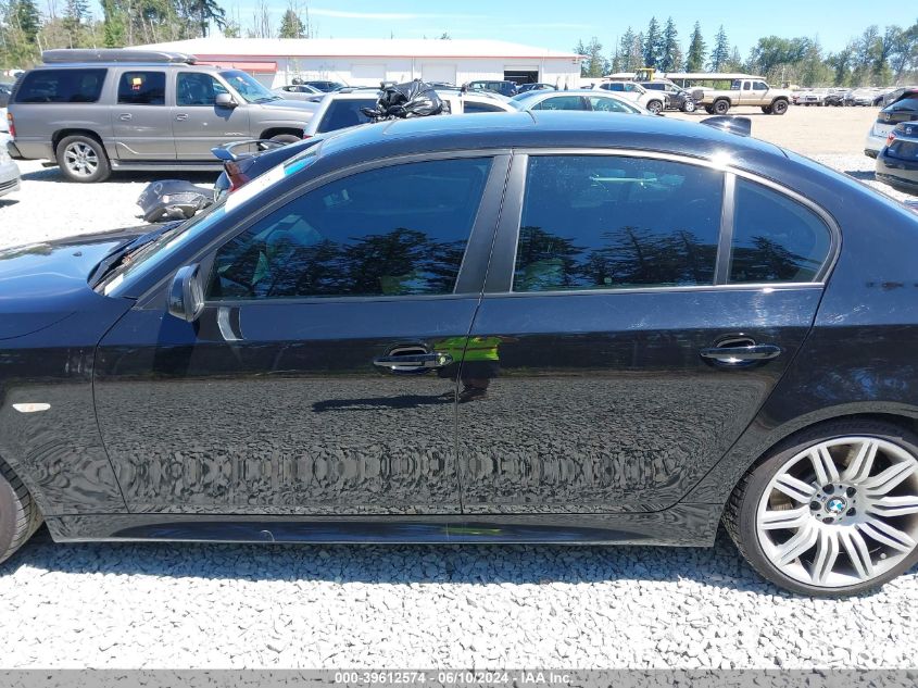 2008 BMW 550I VIN: WBANW53538CT49296 Lot: 39612574