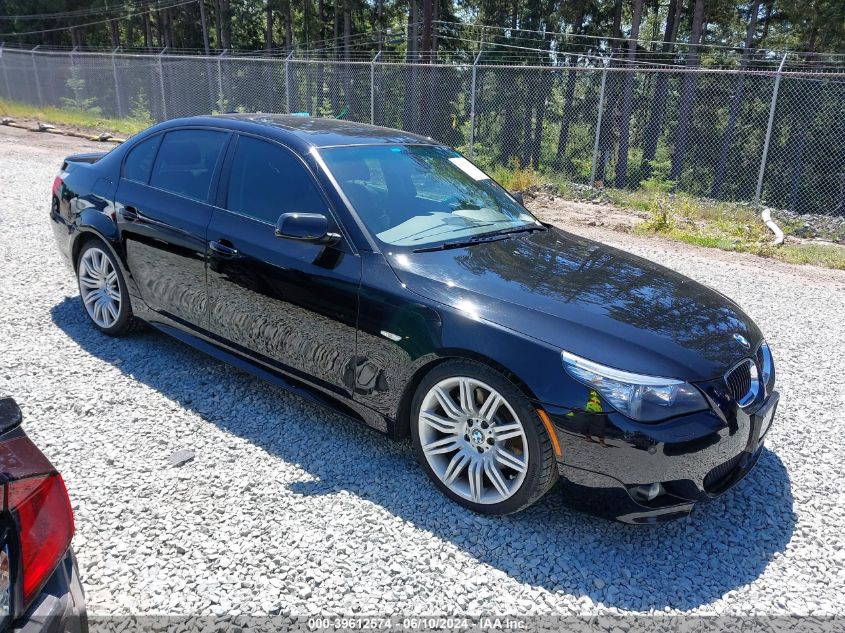 2008 BMW 550I VIN: WBANW53538CT49296 Lot: 39612574