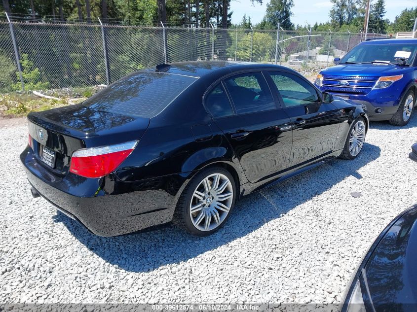 2008 BMW 550I VIN: WBANW53538CT49296 Lot: 39612574