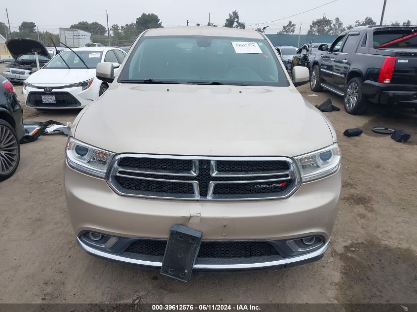 2014 Dodge Durango Sxt VIN: 1C4RDHAG4EC277830 Lot: 39612576