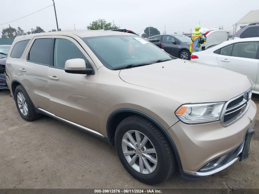 2014 Dodge Durango Sxt VIN: 1C4RDHAG4EC277830 Lot: 39612576