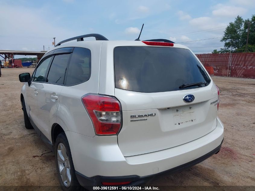 2015 Subaru Forester 2.5I Premium VIN: JF2SJADC8FH501875 Lot: 39612591