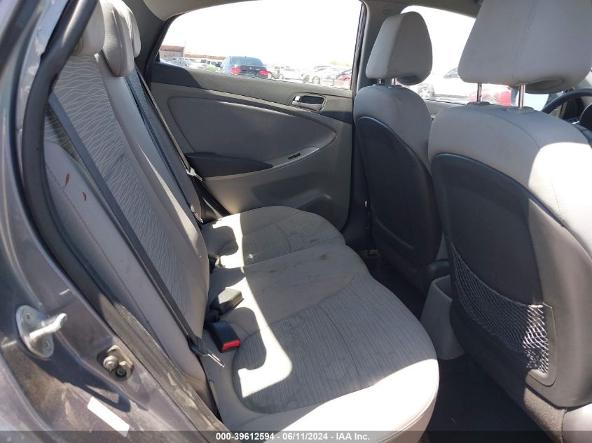 2016 Hyundai Accent Se VIN: KMHCT4AE1GU013716 Lot: 39612594