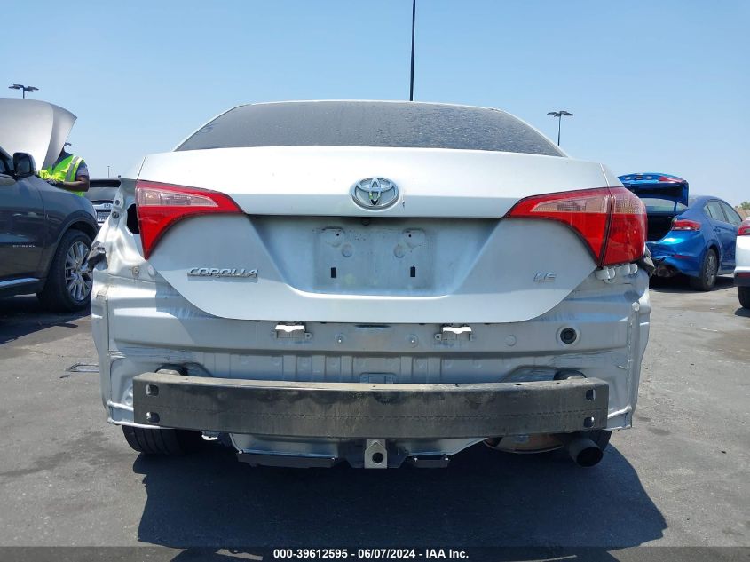 2019 TOYOTA COROLLA LE - 5YFBURHE2KP946482