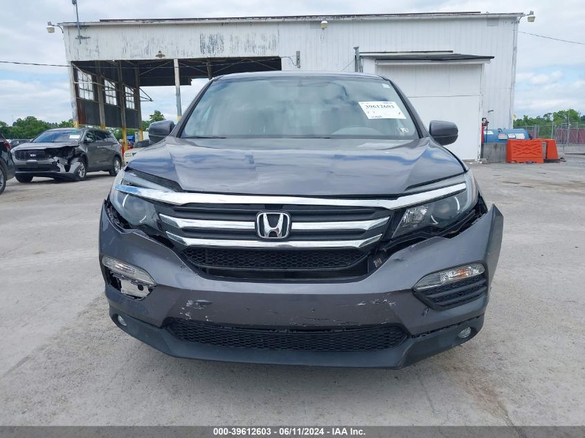 2016 Honda Pilot Ex-L VIN: 5FNYF6H52GB112881 Lot: 39612603