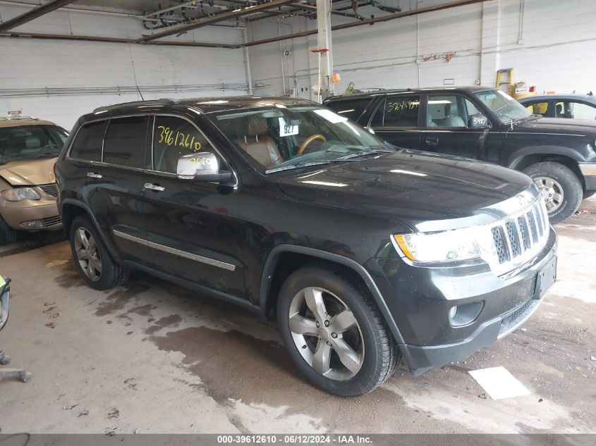 2012 Jeep Grand Cherokee Overland VIN: 1C4RJFCT2CC192215 Lot: 39612610