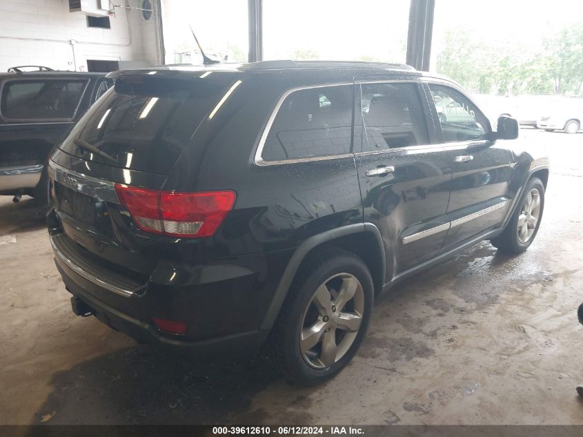 2012 Jeep Grand Cherokee Overland VIN: 1C4RJFCT2CC192215 Lot: 39612610