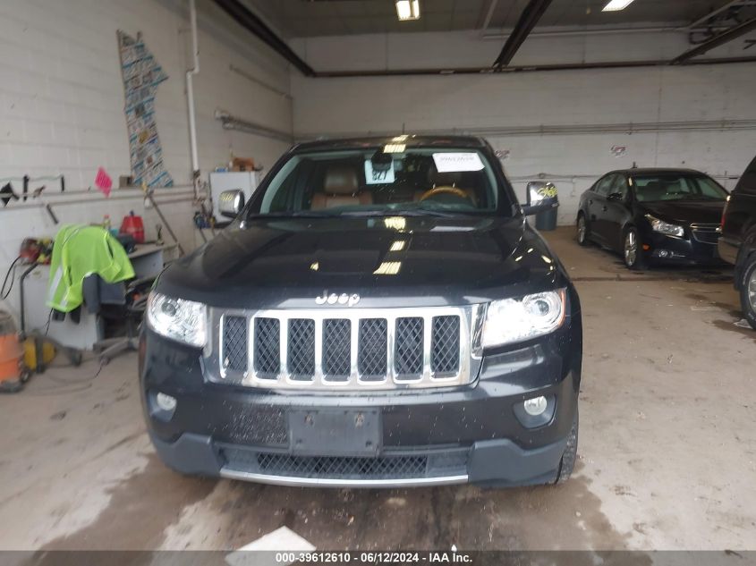 2012 Jeep Grand Cherokee Overland VIN: 1C4RJFCT2CC192215 Lot: 39612610