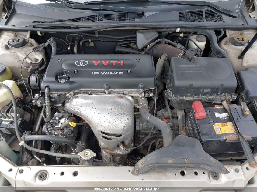 2005 Toyota Camry Xle VIN: 4T1BE30K55U597669 Lot: 39612619