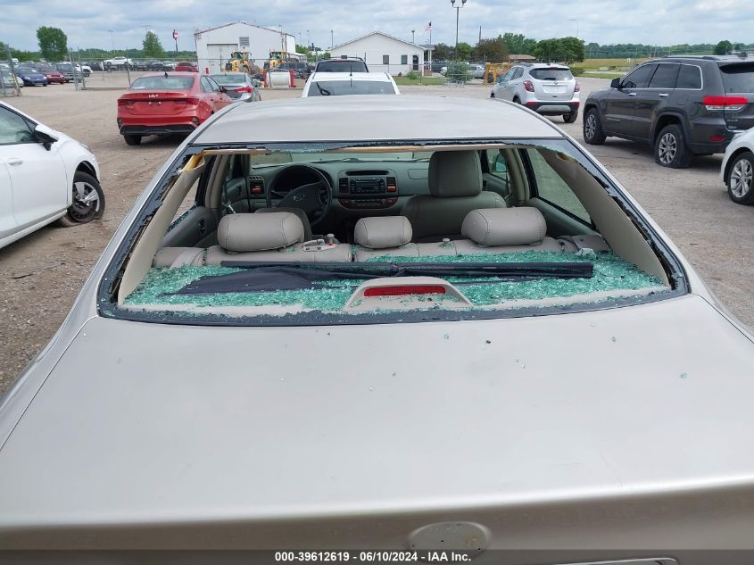 2005 Toyota Camry Xle VIN: 4T1BE30K55U597669 Lot: 39612619