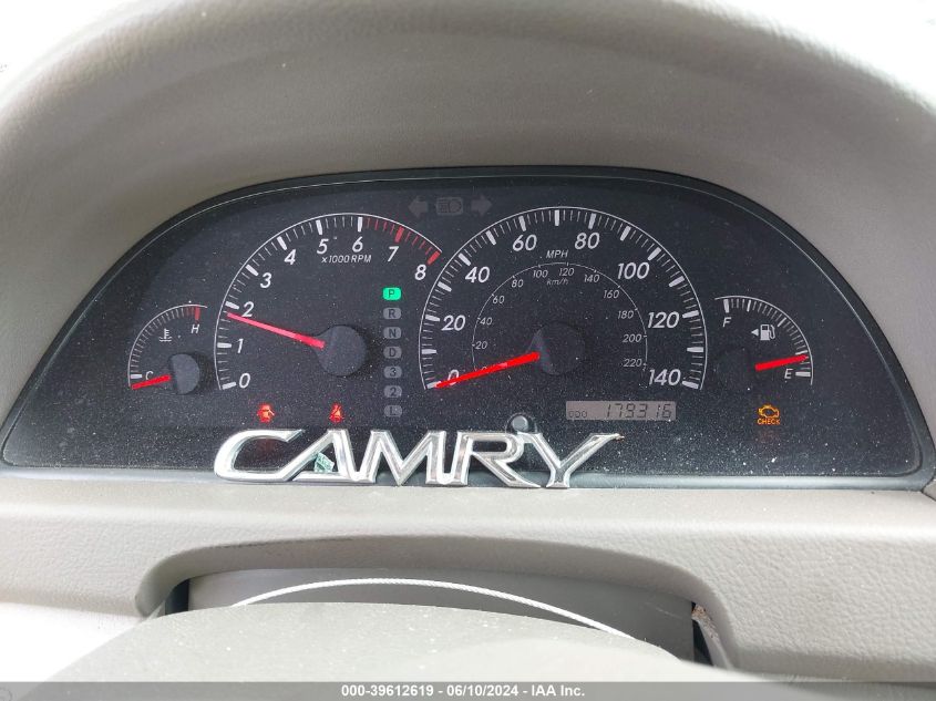 2005 Toyota Camry Xle VIN: 4T1BE30K55U597669 Lot: 39612619