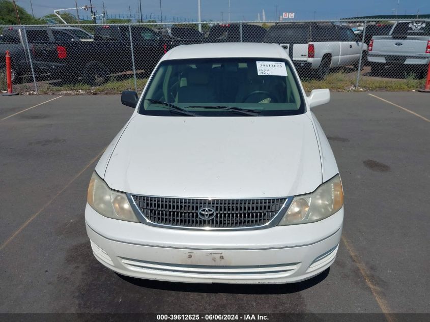 2001 Toyota Avalon Xls VIN: 4T1BF28B31U141272 Lot: 39612625