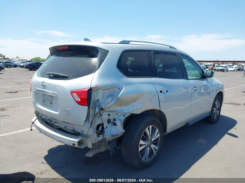 VIN 5N1DR2BM5LC612924 2020 NISSAN PATHFINDER SV 4WD