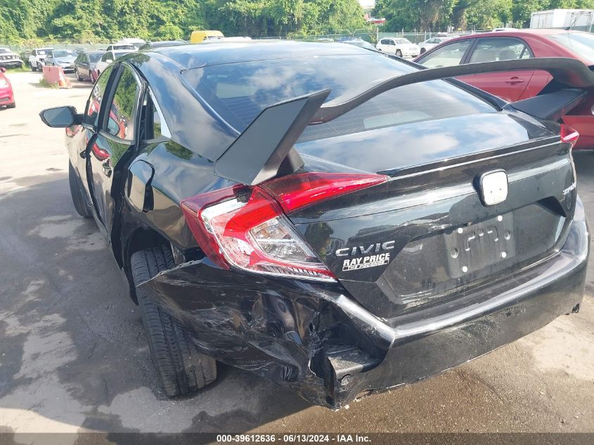 2020 Honda Civic Sport VIN: 2HGFC2F81LH587806 Lot: 39612636