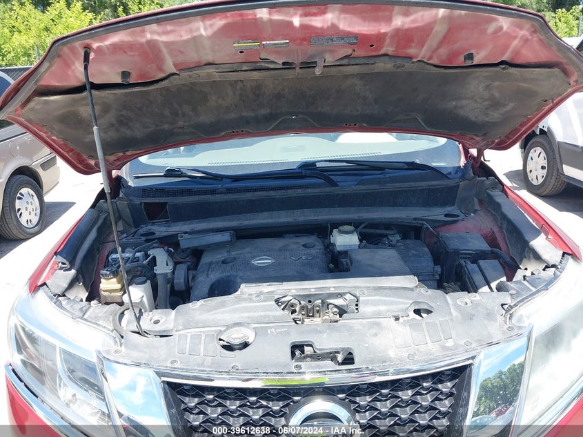 2013 Nissan Pathfinder Sl VIN: 5N1AR2MN4DC639526 Lot: 39612638