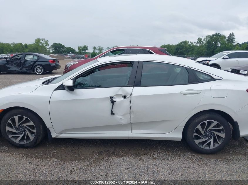 2016 Honda Civic Ex VIN: 19XFC2F71GE245280 Lot: 39612652