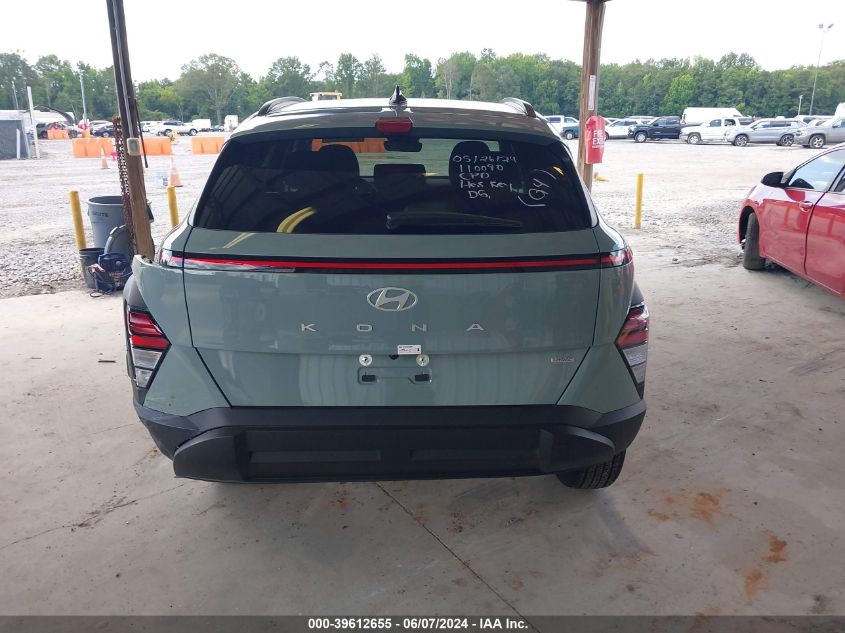 2024 Hyundai Kona Sel VIN: KM8HBCAB8RU124369 Lot: 39612655
