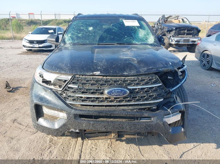 2022 Ford Explorer Xlt VIN: 1FMSK7DH7NGC46095 Lot: 39612665