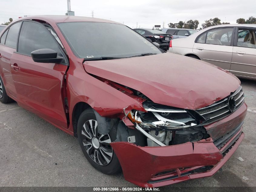 2016 Volkswagen Jetta 1.4T S VIN: 3VW267AJ8GM305662 Lot: 39612666
