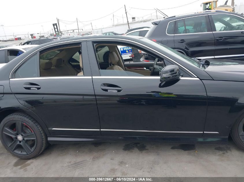 2011 Mercedes-Benz C 300 Luxury/Sport VIN: WDDGF5EB2BR181823 Lot: 39612667