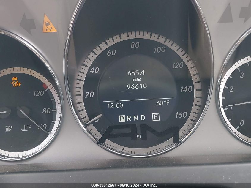 2011 Mercedes-Benz C 300 Luxury/Sport VIN: WDDGF5EB2BR181823 Lot: 39612667