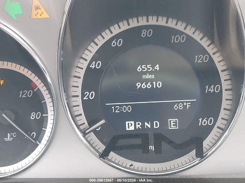 2011 Mercedes-Benz C 300 Luxury/Sport VIN: WDDGF5EB2BR181823 Lot: 39612667