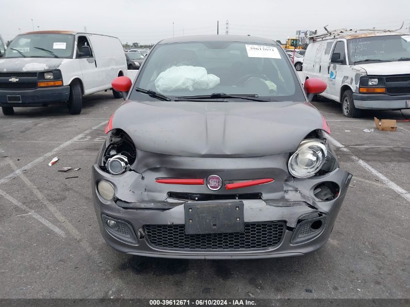 2012 Fiat 500 Sport VIN: 3C3CFFBR9CT115430 Lot: 39612671