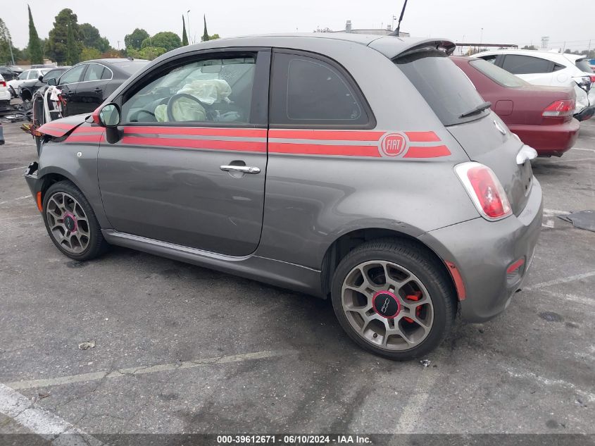 2012 Fiat 500 Sport VIN: 3C3CFFBR9CT115430 Lot: 39612671