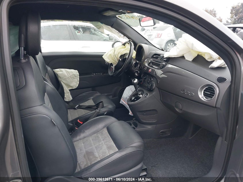 2012 Fiat 500 Sport VIN: 3C3CFFBR9CT115430 Lot: 39612671