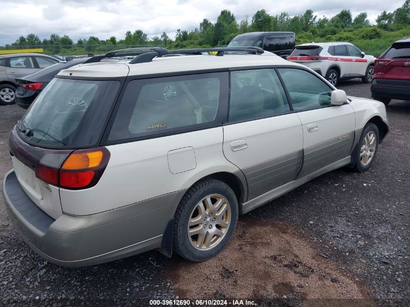 2003 Subaru Outback Limited VIN: 4S3BH686937631807 Lot: 39612690