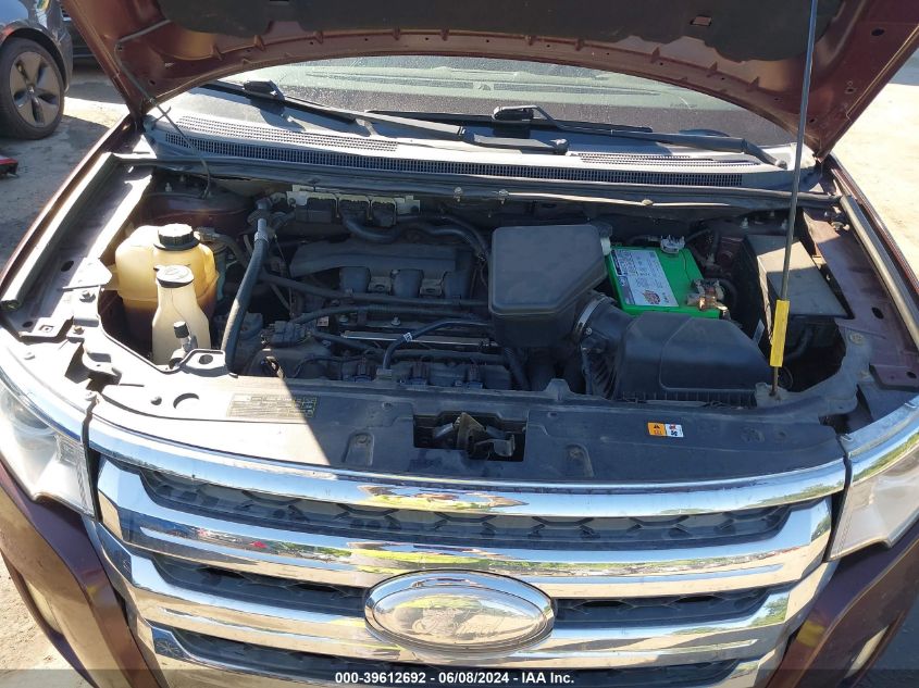 2012 Ford Edge Sel VIN: 2FMDK4JC9CBA86547 Lot: 39612692