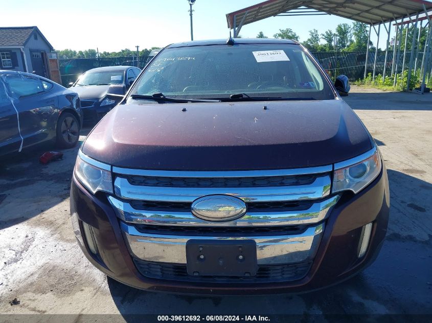 2012 Ford Edge Sel VIN: 2FMDK4JC9CBA86547 Lot: 39612692