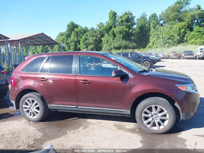 2012 Ford Edge Sel VIN: 2FMDK4JC9CBA86547 Lot: 39612692