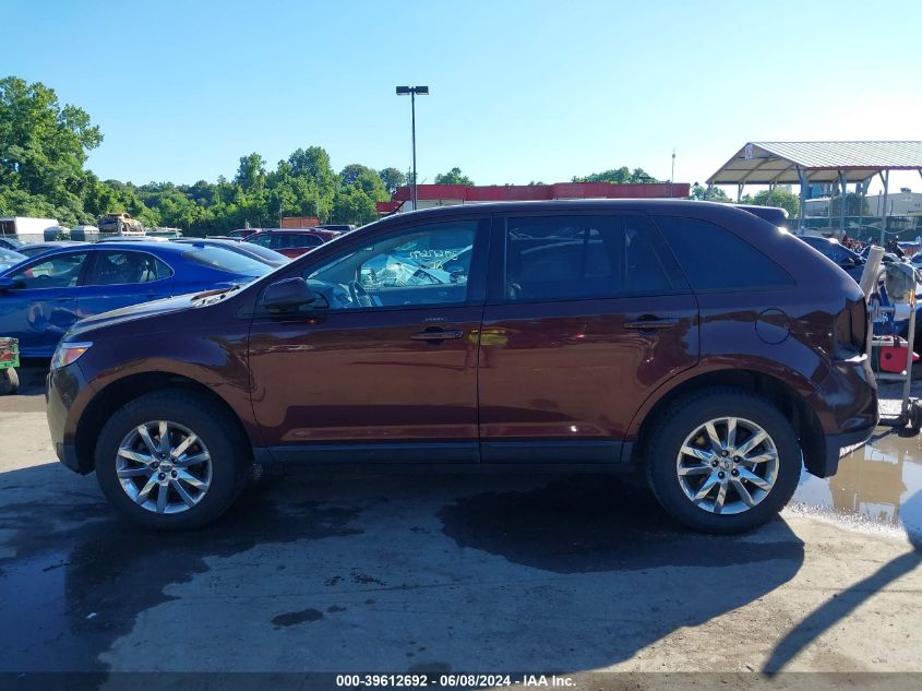 2012 Ford Edge Sel VIN: 2FMDK4JC9CBA86547 Lot: 39612692
