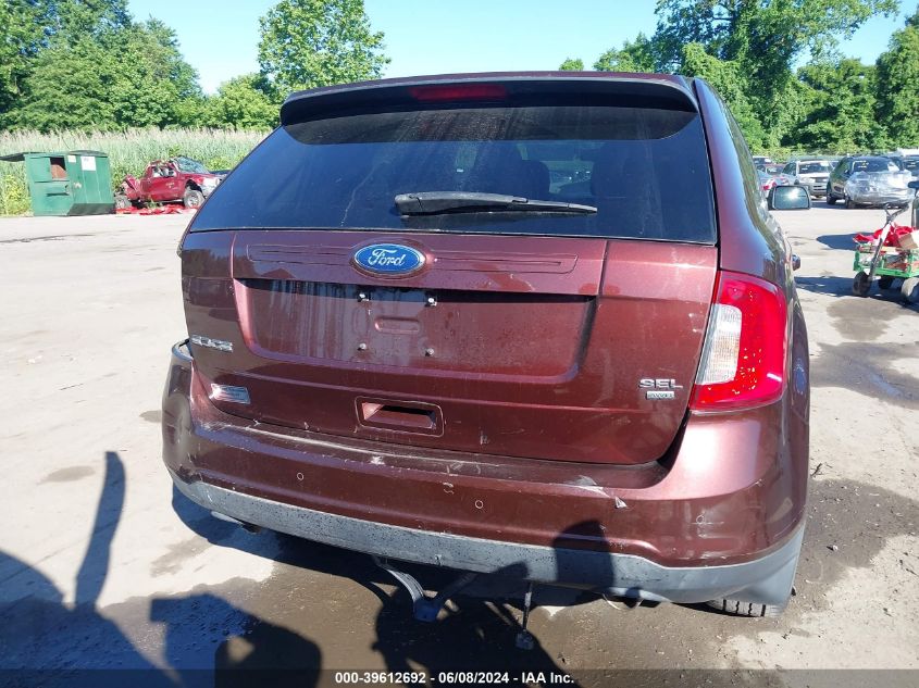 2012 Ford Edge Sel VIN: 2FMDK4JC9CBA86547 Lot: 39612692