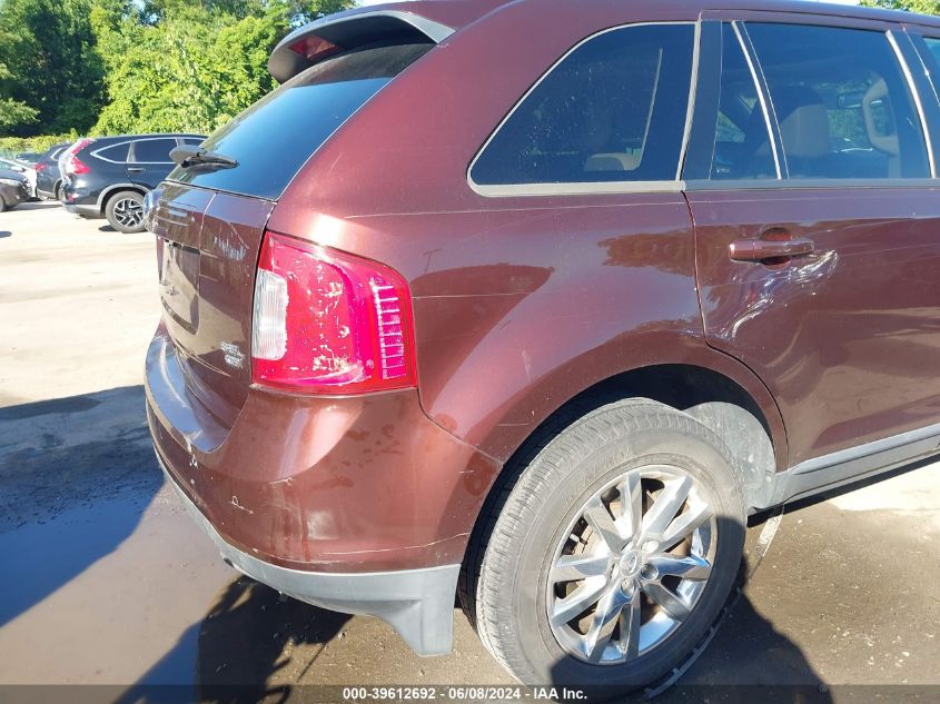 2012 Ford Edge Sel VIN: 2FMDK4JC9CBA86547 Lot: 39612692