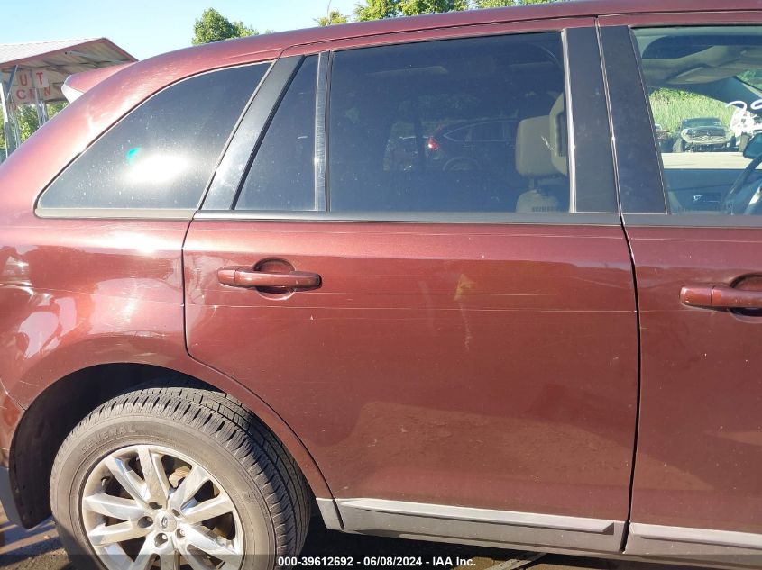 2012 Ford Edge Sel VIN: 2FMDK4JC9CBA86547 Lot: 39612692