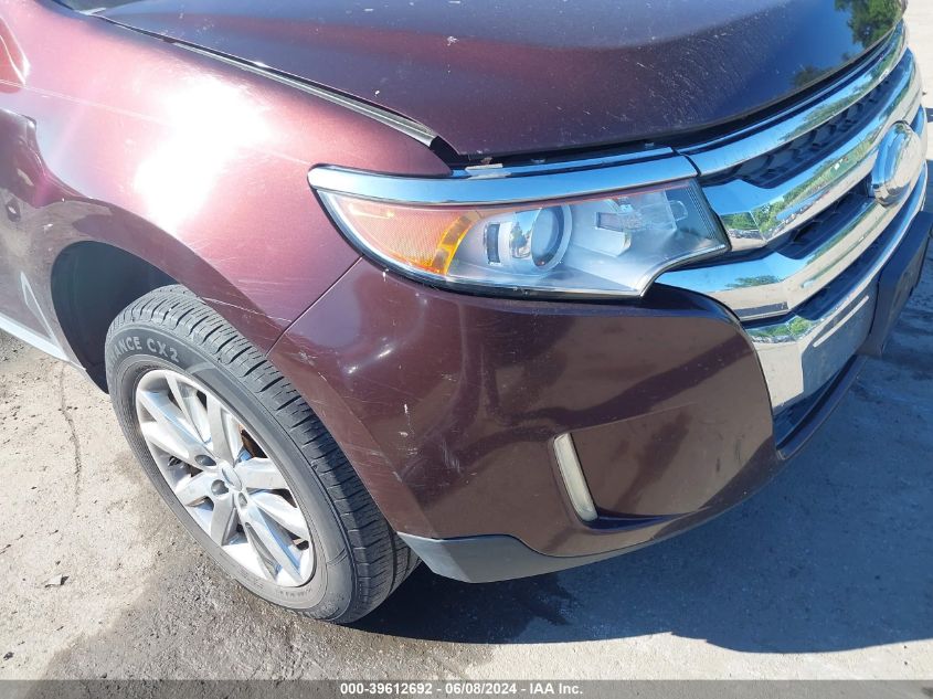 2012 Ford Edge Sel VIN: 2FMDK4JC9CBA86547 Lot: 39612692