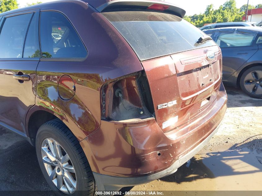2012 Ford Edge Sel VIN: 2FMDK4JC9CBA86547 Lot: 39612692
