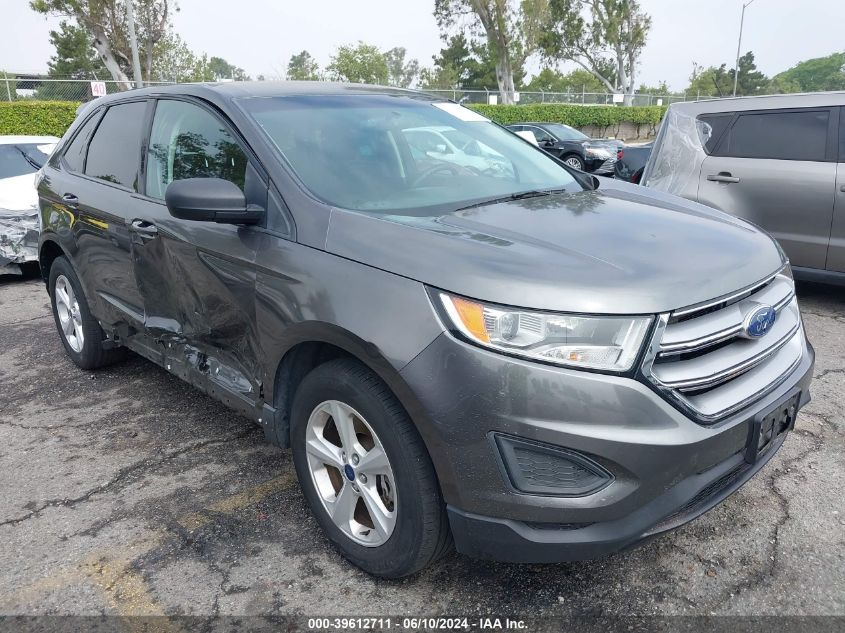 2015 Ford Edge Se VIN: 2FMTK4G94FBC23843 Lot: 39612711