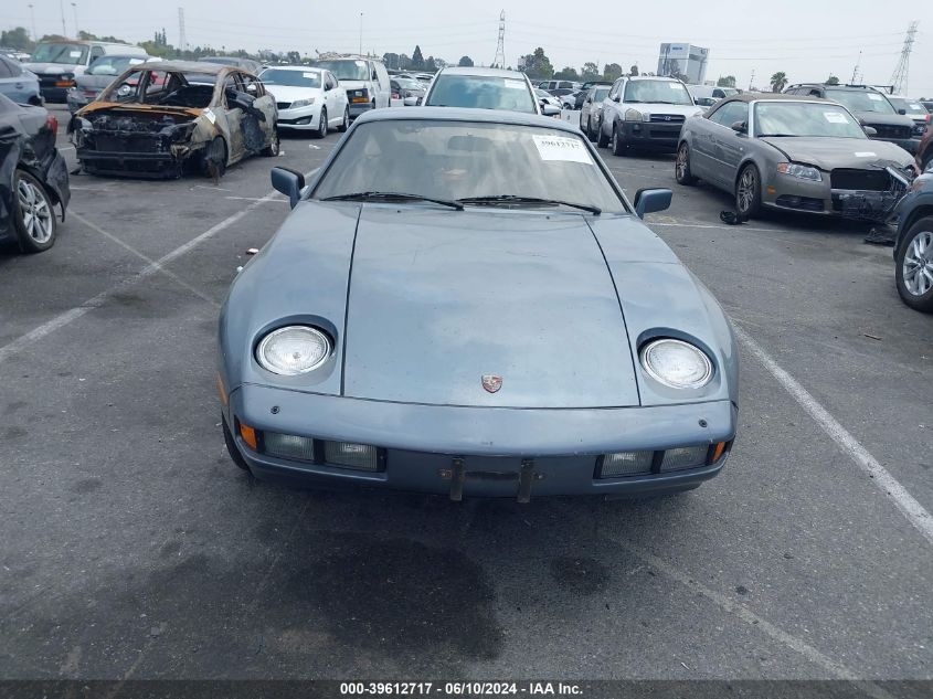 1978 Porsche 928 VIN: 9288201081 Lot: 39612717