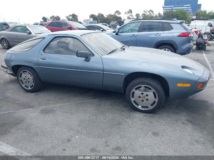 1978 Porsche 928 VIN: 9288201081 Lot: 39612717